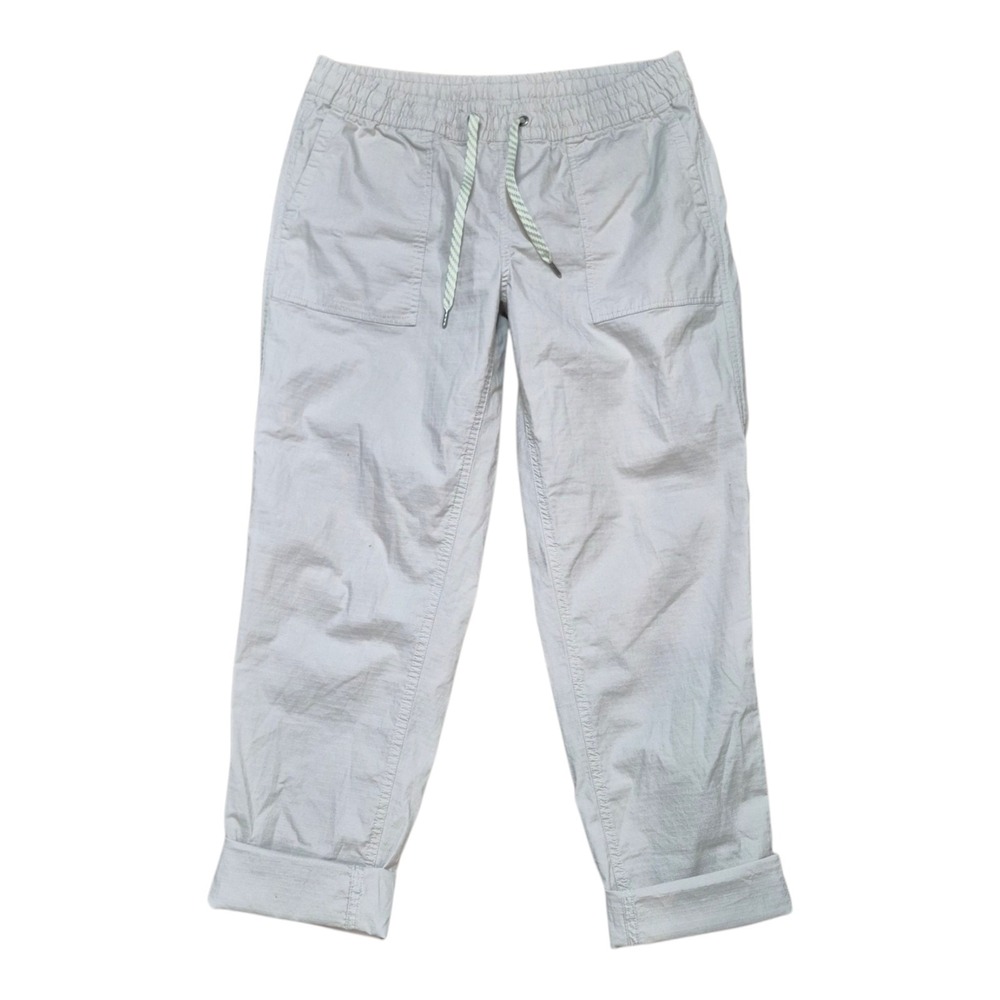Vuori Women's Size S VW450 Ripstop Drawstring Cuffed Pants Organic Cotton - Picture 2 of 6